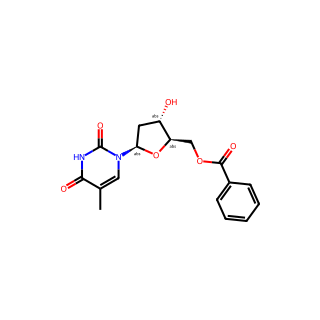 ((2R,3S,5R)-3-Hydroxy-5-(5-Methyl-2,4-Dioxo-3,4-Dihydropyrimidin-1(2H)-Yl)Tetrahydrofuran-2-Yl)Methyl Benzoate