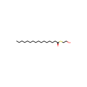 Hexadecanethioic acid, S-(2-hydroxyethyl) ester