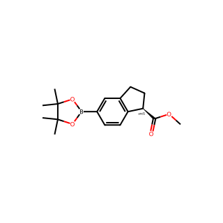 Methyl 5-(4,4,5,5-tetramethyl-1,3,2-dioxaborolan-2-yl)-2,3-dihydro-1H-indene-1-carboxylate