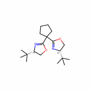 (4S,4′S)-2,2′-Cyclopentylidenebis[4-tert-butyl-4,5-dihydrooxazole]