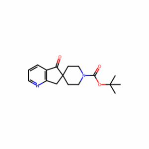 tert-Butyl 5-oxo-5,7-dihydrospiro[cyclopenta[b]pyridine-6,4′-piperidine]-1′-carboxylate