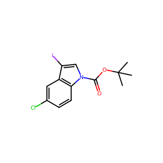 Tert-Butyl 5-Chloro-3-Iodo-1H-Indole-1-Carboxylate