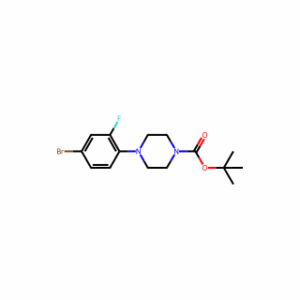 tert-Butyl 4-(4-bromo-2-fluorophenyl)piperazine-1-carboxylate