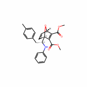 (1R,4S)-Dimethyl 1-((R)-1-(phenylamino)-2-(p-tolyl)ethyl)-7-oxabicyclo[2.2.1]hepta-2,5-diene-2,3-dicarboxylate