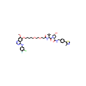 Gefitinib-based PROTAC 3