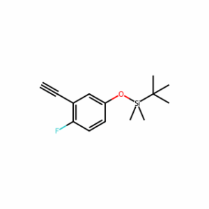 (3-Ethynyl-4-fluorophenoxy)(tert-butyl)dimethylsilane