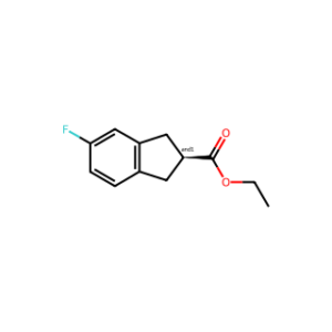 Ethyl 5-fluoro-2,3-dihydro-1H-indene-2-carboxylate