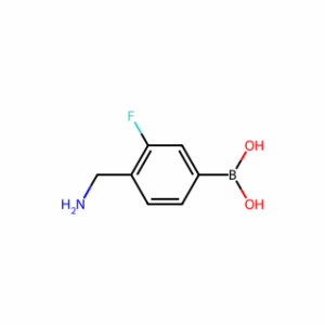 (4-(Aminomethyl)-3-fluorophenyl)boronic acid