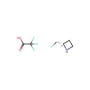 (2S)-2-(fluoromethyl)azetidine trifluoroacetic acid