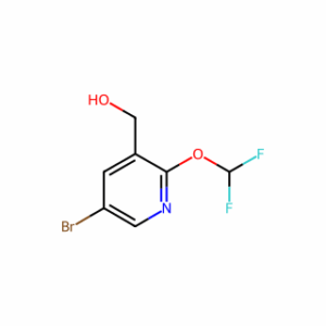 (5-Bromo-2-(difluoromethoxy)pyridin-3-yl)methanol