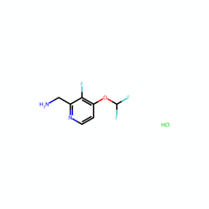 (4-(Difluoromethoxy)-3-fluoropyridin-2-yl)methanamine hydrochloride