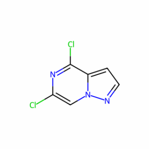 Pyrazolo[1,5-a]pyrazine, 4,6-dichloro-