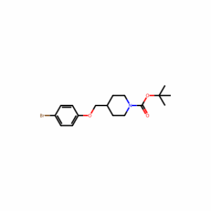 tert-Butyl 4-(4-bromophenoxymethyl)piperidine-1-carboxylate
