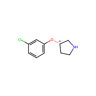 (3S)-3-(3-chlorophenoxy)pyrrolidine