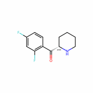 (2,4-Difluorophenyl)(piperidin-2-yl)methanone HCl