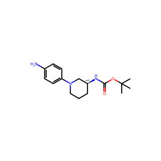 tert-Butyl (1-(4-aminophenyl)piperidin-3-yl)carbamate
