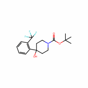 tert-butyl 4-hydroxy-4-[2-(trifluoromethyl)phenyl]piperidine-1-carboxylate