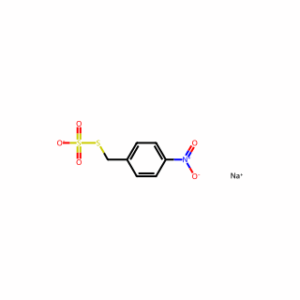 Thiosulfuric acid (H2S2O3), S-[(4-nitrophenyl)methyl] ester, sodium salt