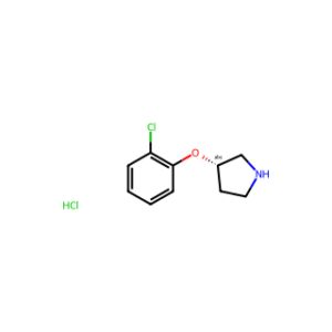 (S)-3-(2-Chlorophenoxy)pyrrolidine hydrochloride