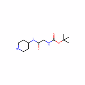 tert-butyl N-{[(piperidin-4-yl)carbamoyl]methyl}carbamate