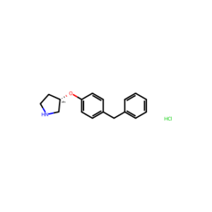 (S)-3-(4-BENZYLPHENOXY)PYRROLIDINE HCL