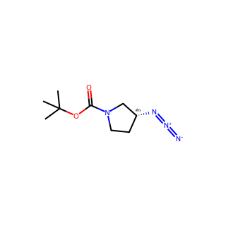 (3R)-1-Boc-3-azidopyrrolidine