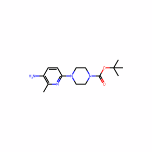 tert-Butyl 4-(5-amino-6-methylpyridin-2-yl)piperazine-1-carboxylate