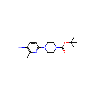 tert-Butyl 4-(5-amino-6-methylpyridin-2-yl)piperazine-1-carboxylate