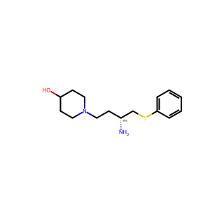 (R)-1-(3-Amino-4-(phenylthio)butyl)piperidin-4-ol