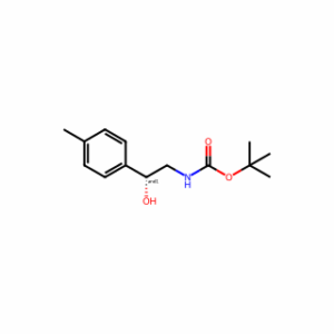 tert-butyl N-[2-hydroxy-2-(4-methylphenyl)ethyl]carbamate