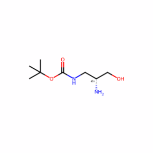 tert-butyl N-[(2R)-2-amino-3-hydroxypropyl]carbamate