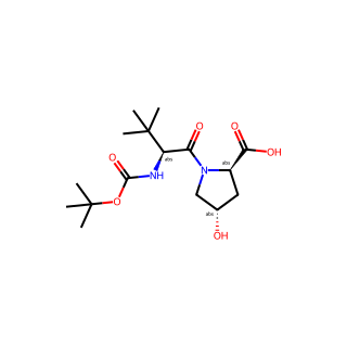 (2R,4S)-1-((S)-2-((tert-butoxycarbonyl)amino)-3,3-dimethylbutanoyl)-4-hydroxypyrrolidine-2-carboxylic acid