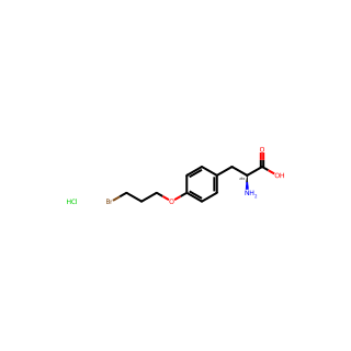 (S)-2-Amino-3-(4-(3-bromopropoxy)phenyl)propanoic acid hydrochloride