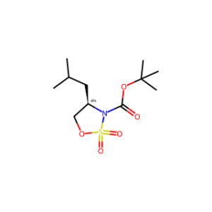 (R)-Tert-Butyl 4-Isobutyl-1,2,3-Oxathiazolidine-3-Carboxylate 2,2-Dioxide