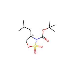 (S)-tert-Butyl 4-isobutyl-1,2,3-oxathiazolidine-3-carboxylate 2,2-dioxide
