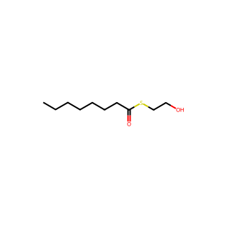 Octanethioic acid S-(2-hydroxyethyl) ester