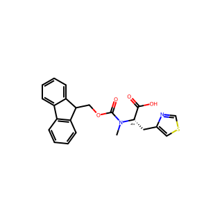 (S)-2-((((9H-Fluoren-9-yl)methoxy)carbonyl)(methyl)amino)-3-(thiazol-4-yl)propanoic acid