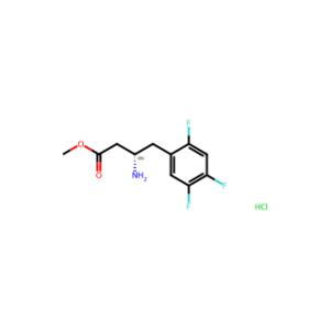(S)-Methyl 3-amino-4-(2,4,5-trifluorophenyl)butanoate HCl