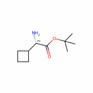 tert-butyl (2S)-2-amino-2-cyclobutylacetate
