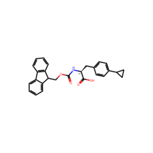 (S)-2-((((9H-Fluoren-9-yl)methoxy)carbonyl)amino)-3-(4-cyclopropylphenyl)propanoic acid
