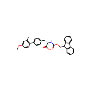 (S)-2-((((9H-Fluoren-9-yl)methoxy)carbonyl)amino)-3-(4′-methoxy-2′-methyl-[1,1′-biphenyl]-4-yl)propanoic acid