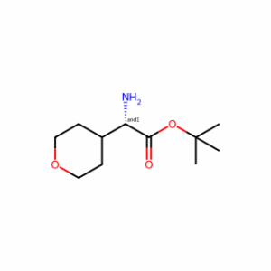tert-butyl 2-amino-2-(oxan-4-yl)acetate