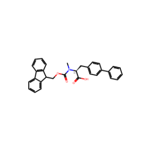 (S)-2-((((9H-Fluoren-9-yl)methoxy)carbonyl)(methyl)amino)-3-([1,1′-biphenyl]-4-yl)propanoic acid