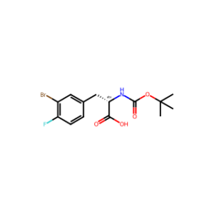 (S)-3-(3-Bromo-4-fluorophenyl)-2-((tert-butoxycarbonyl)amino)propanoic acid
