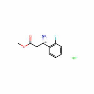 Methyl 3-amino-3-(2-fluorophenyl)propanoate hydrochloride