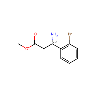 Methyl 3-amino-3-(2-bromophenyl)propanoate HCl