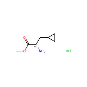 (S)-Methyl 2-amino-3-cyclopropylpropanoate hydrochloride