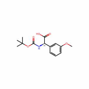 (R)-2-((tert-Butoxycarbonyl)amino)-2-(3-methoxyphenyl)acetic acid