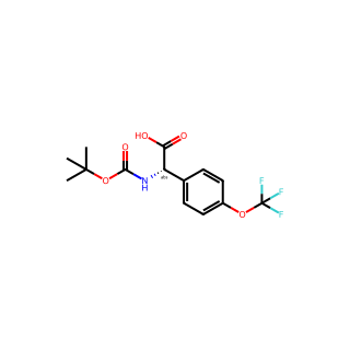 (S)-2-((tert-Butoxycarbonyl)amino)-2-(4-(trifluoromethoxy)phenyl)acetic acid