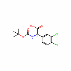(R)-2-((tert-Butoxycarbonyl)amino)-2-(3,4-dichlorophenyl)acetic acid